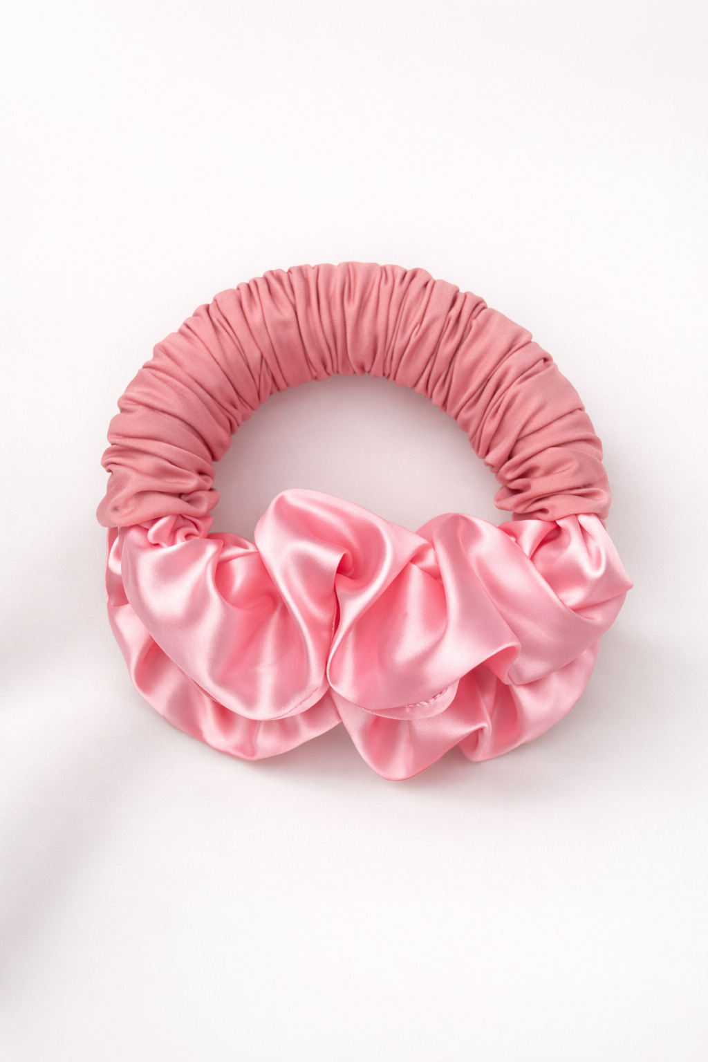 Scrunchie de nuit Bloti en satin, boucles sans chaleur